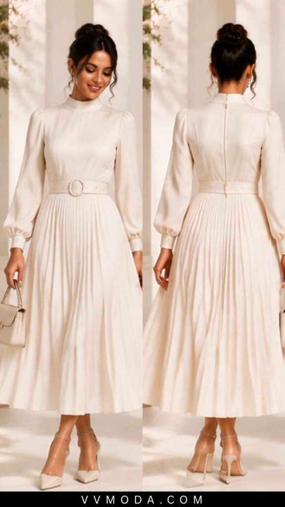 6 Cute Modest Dress Outfits for Church and Events That Look Elegant and Effortlessly Stylish