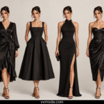 6 Elegant Black Dress Outfit Ideas for a Fancy Event You'll Love