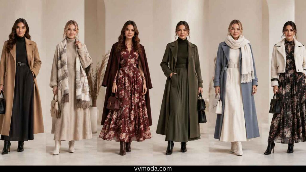 6 Elegant Ways for Maxi Dress Winter Styling: How to Layer It Right Without Losing Your Style