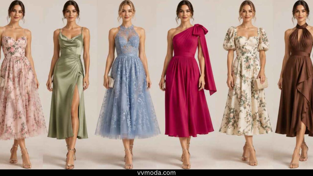 6 Stunning Ideas for Midi Dress for Wedding Guests: Elegant Looks You Will Love