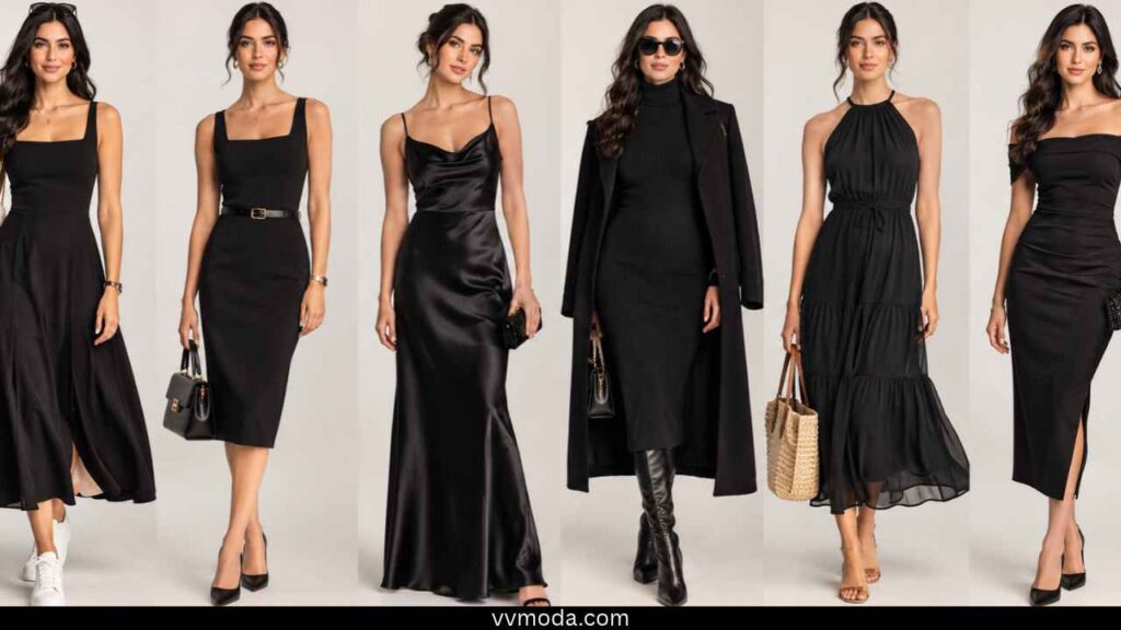 5 Ways to Style One Black Dress for Any Occasion (Plus a Bonus Glam Look)